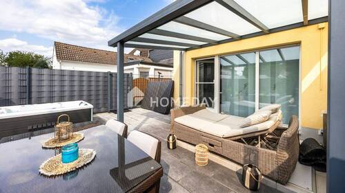 Terrasse 2 - Reihenendhaus mit 129,20 m² in Langenfeld (Rhld.) zum Kaufen