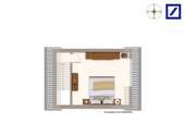 Grundriss DG Ferienwohnung - 
