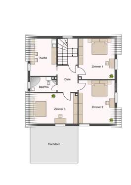 Dachgeschoss Neue Str. 14 - 