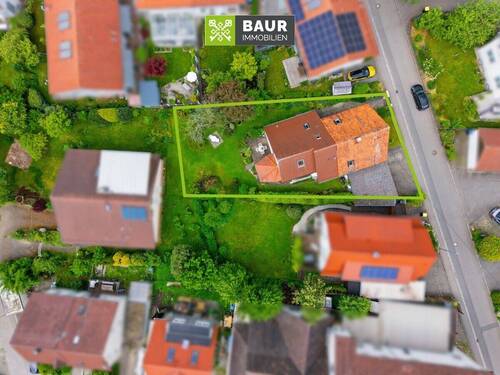Luftaufnahme - 7 Zimmer Einfamilienhaus zum Kaufen in Bad Waldsee