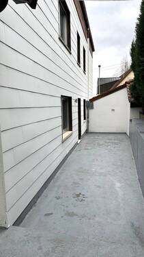 Terrasse seitlich - 