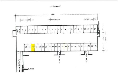 Übersicht Tiefgarage - 