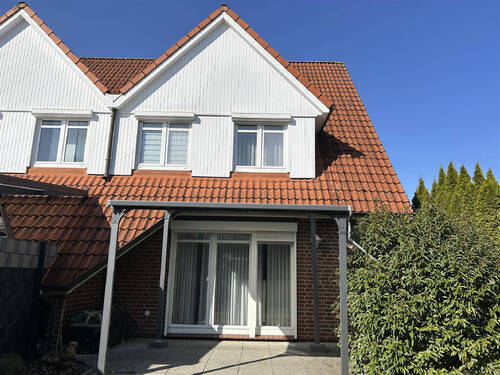 Rückwärtige Ansicht - Doppelhaushälfte mit 110,00 m² in Delmenhorst zum Kaufen