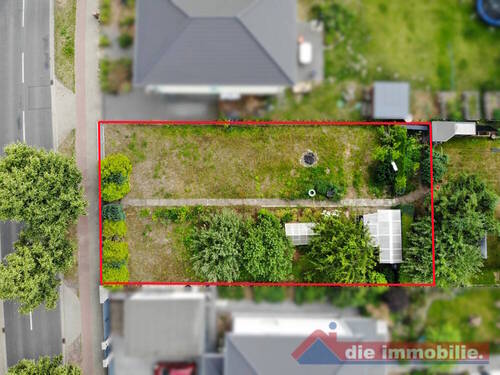 Luftbild - Grundstück zum Kaufen in Magdeburg / Diesdorf