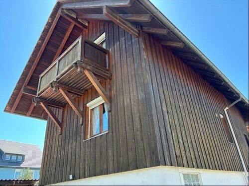 Außen / Balkon - 2 Zimmer Etagenwohnung in Biberach