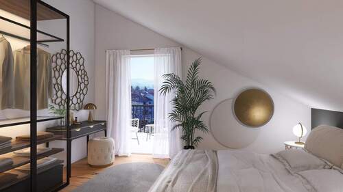 Visualisierung Schlafzimmer 5 - 