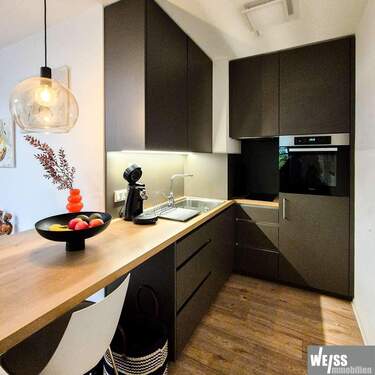 Einbauküche o. Spülmaschine - Etagenwohnung mit 36,80 m² in Würzburg zum Kaufen