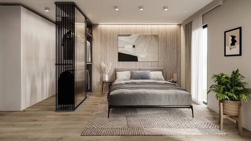 Schlafen Visualisierung - Etagenwohnung mit 109,30 m&sup2; in Nürnberg zum Kaufen