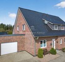 Top gepfl. DHH mit Erdwärme, Garage, Terrasse und lichtdurchfl. Räumlichkeiten in Papenburg