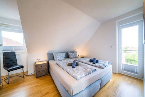 Schalfzimmer - 4 Zimmer Etagenwohnung in Borkum