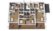 3D EG Grundriss - 2 Zimmer Etagenwohnung in Kempten