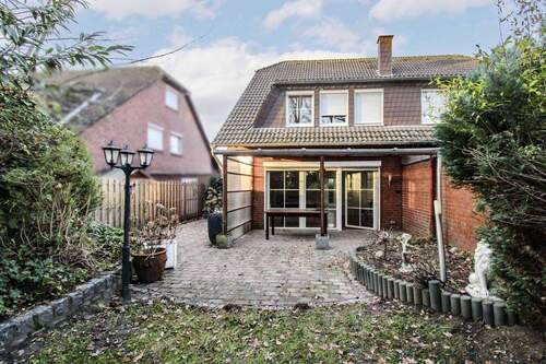 Terrasse - 5 Zimmer Doppelhaushälfte in Münster