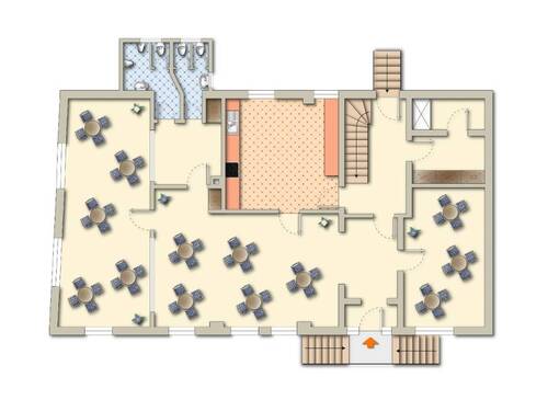 Gasthaus, möbliert (EG) - 