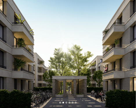 Gebäudeansicht - Erstbezug in Potsdam: Entdecken Sie diese atemberaubende Luxuswohnung mit Garten!