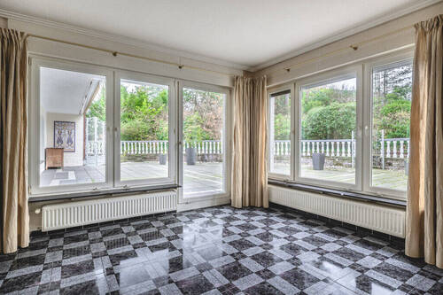 Blick Terrasse aus Bibliothek - 