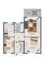 Grundrissskizze Obergeschoss - 