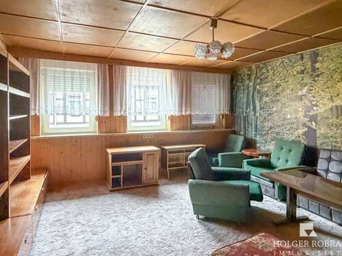 Wohnzimmer - 4 Zimmer Reihenmittelhaus zum Kaufen in Salzwedel