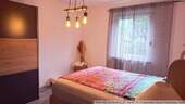 Schlafzimmer möbliert - 