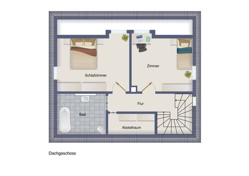 Dachgeschoss - 