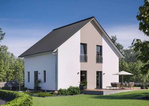 Hausansicht - Einfamilienhaus mit 134,00 m&sup2; in Rötha zum Kaufen