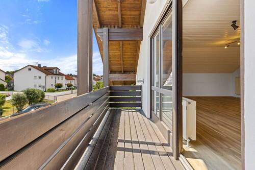 Balkon im DG (Südausrichtung) - 