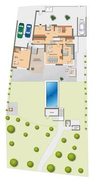 Erdgeschoss Gesamt - 