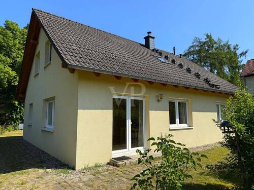 Südansicht des Hauses - Einfamilienhaus mit 139,00 m² in Schildow zum Kaufen