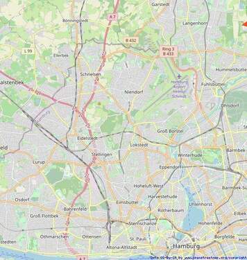 Lage in Hamburg - Grundstück in Hamburg / Niendorf