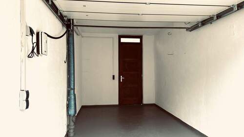 Garage mit Gartenzugang - 