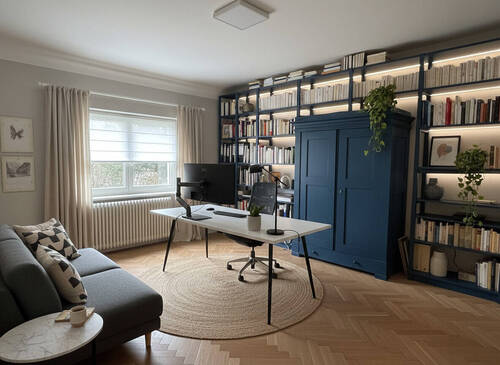 Büro - virtuell möbliert - 