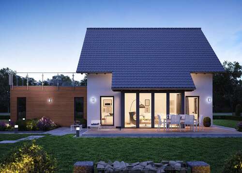 Hausansicht - 4 Zimmer Einfamilienhaus zum Kaufen in Trebsen