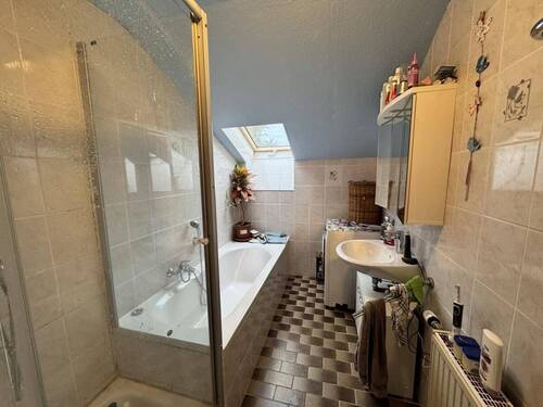 Badezimmer - 3 Zimmer Etagenwohnung in Kempten