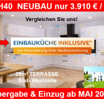 EH40 NEUBAU: 3.910 EUR m² inkl. Einbauküche. 29m² Terrasse. Übergabe ab MaiJuni 26. Angebot bis 28.02.26 - Bielefeld Jöllenbeck