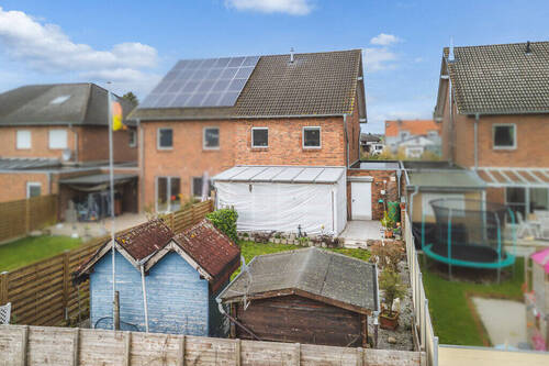 Gartenansicht - 5 Zimmer Doppelhaushälfte in Titz Ameln