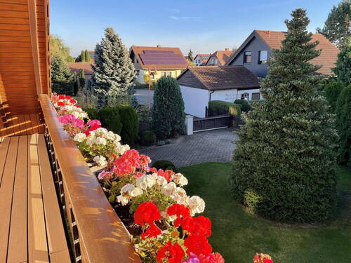 Blick vom Balkon - 