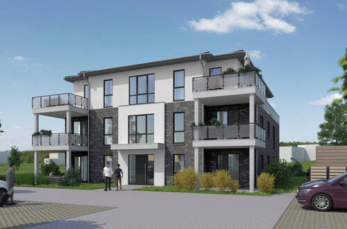 04_Perspektive - Barrierefreie Neubaueigentumswohnungen in Bissendorf-Wissingen