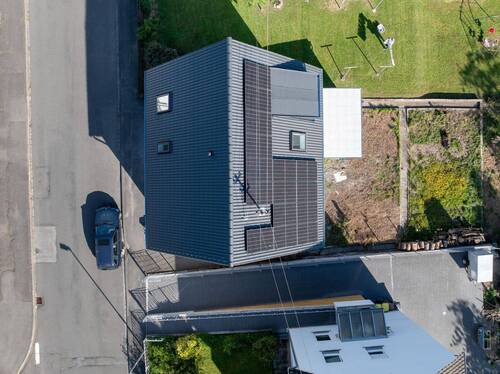 Ansicht Haus von oben - 