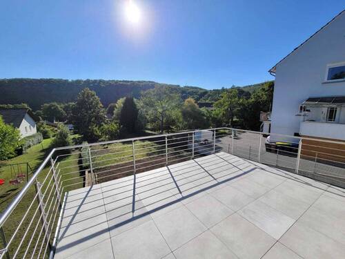 Balkon im EG mit Blick - 