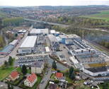 Luftbild Gewerbekomplex - Halle in Dohna