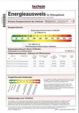 Energieausweis - 