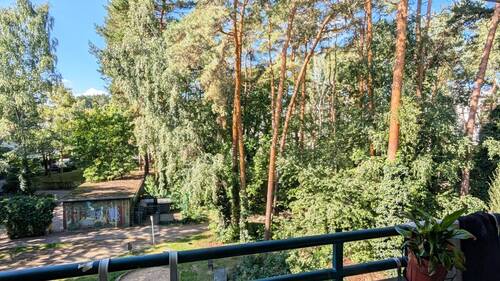 Ausblick Balkon - 3 Zimmer Etagenwohnung in Potsdam