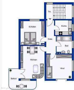 Wohnung 2 - 