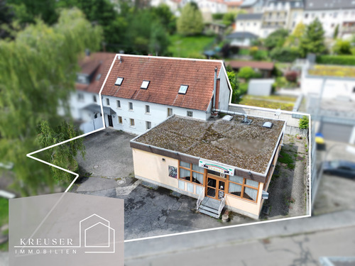 Bild 1 - Wohnen und Arbeiten in einem - vielseitige Doppelhaushälfte mit Gewerbefläche