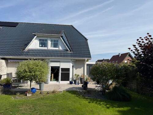 Gartenansicht - 4 Zimmer Doppelhaushälfte in Geestland