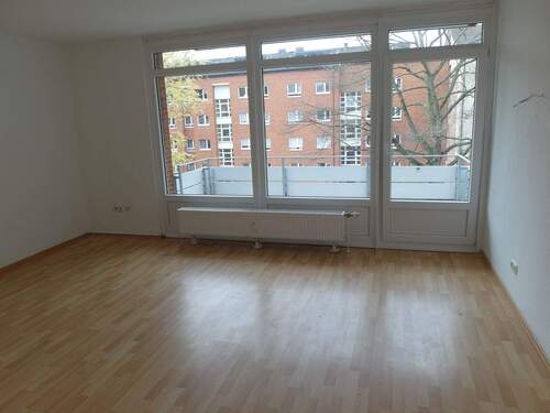 Wohnzimmer - Etagenwohnung mit 55,50 m² in Hamburg zur Miete