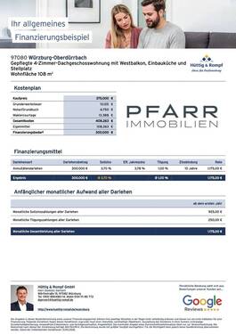 Immobilienfinanzierung Beispiel 1 - 