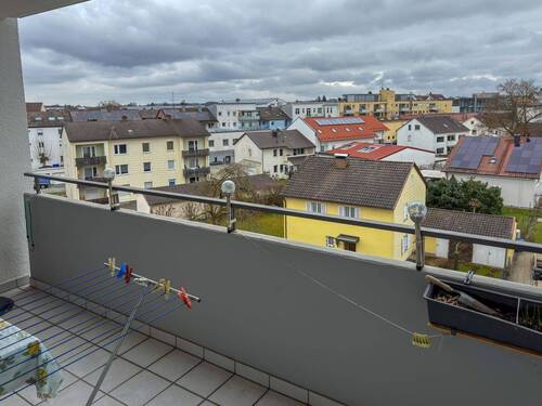 Balkon - 3 Zimmer Etagenwohnung in Burghausen