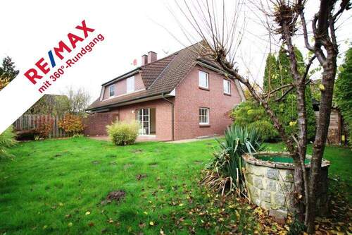 Gartenansicht - Doppelhaushälfte in ruhiger Lage