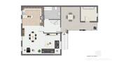 Grundriss visualisiert - EG - 
