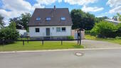 Straßenansicht - Einfamilienhaus auf großem Grundstück in Porta Westfalica - Hausberge